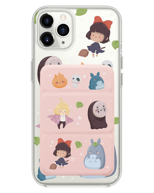 เคสพับสามทบแม่เหล็กสำหรับ iPhone - Ghibli
