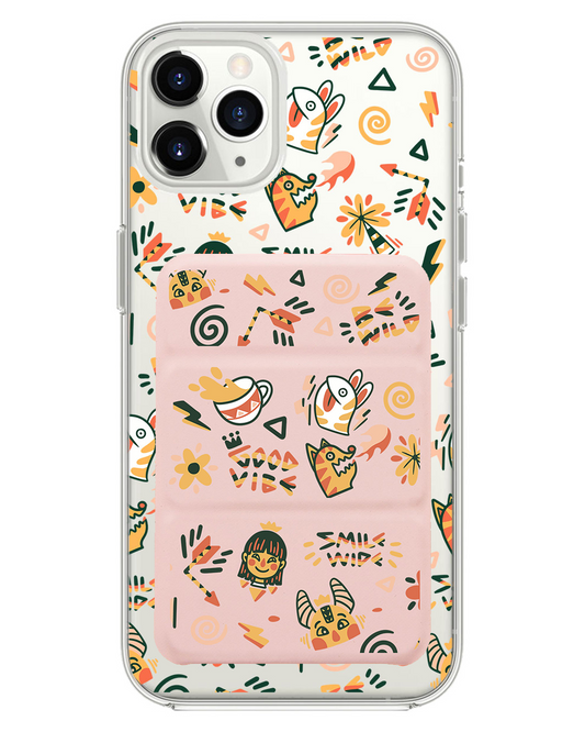 เคสแบบพับสามทบแม่เหล็กสำหรับ iPhone - Wild &amp; Free
