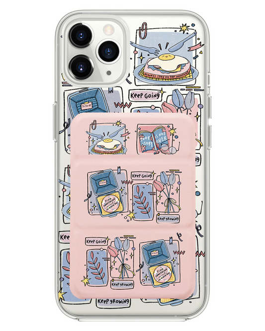 เคสพับสามทบแม่เหล็กสำหรับ iPhone - Grow