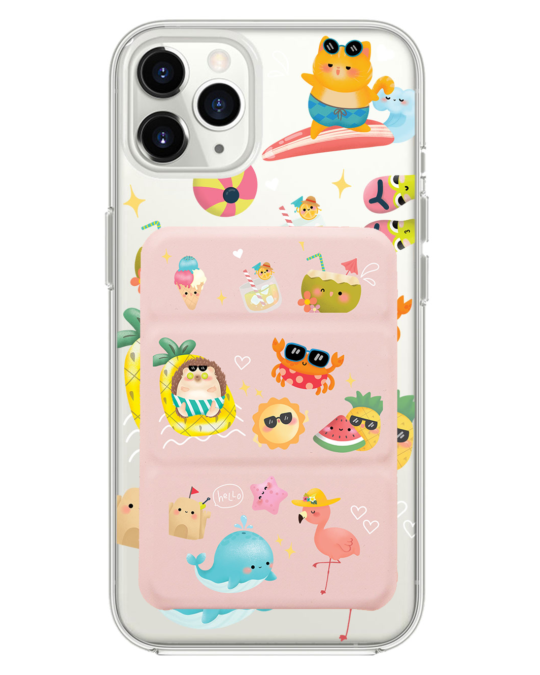 เคสแบบพับสามทบแม่เหล็กสำหรับ iPhone - ฤดูร้อน