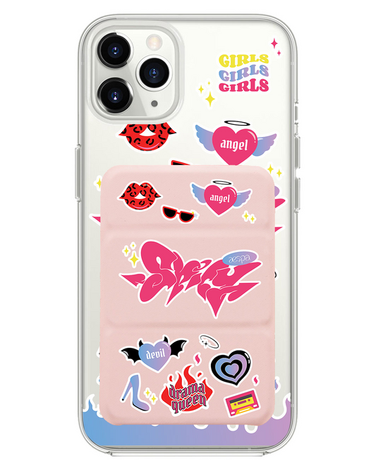 เคสพับสามทบแม่เหล็กสำหรับ iPhone - Aespa Spicy