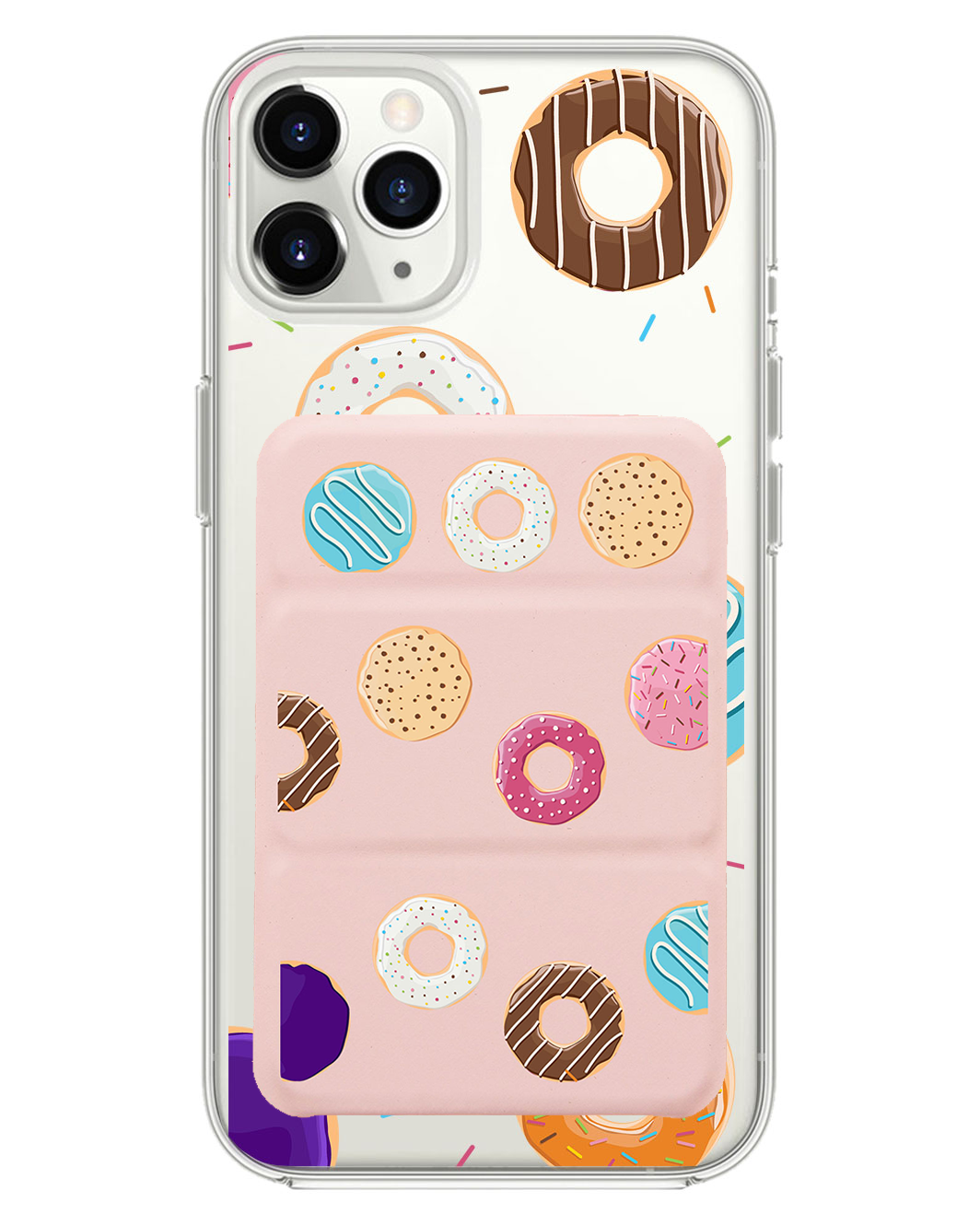 เคสพับสามทบแม่เหล็กสำหรับ iPhone - โดนัท