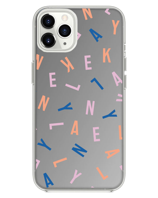 iPhone Mirror Grip - CUSTOM MONOGRAM 1.0 สีรุ้ง