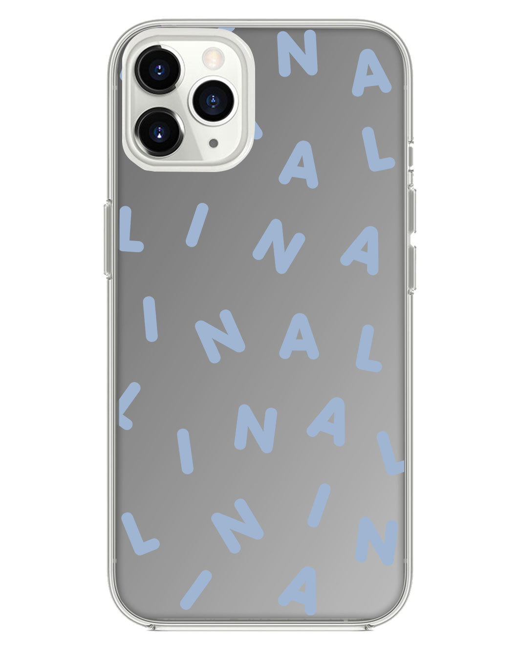 iPhone Mirror Grip - CUSTOM MONOGRAM 2.0 สีน้ำเงิน