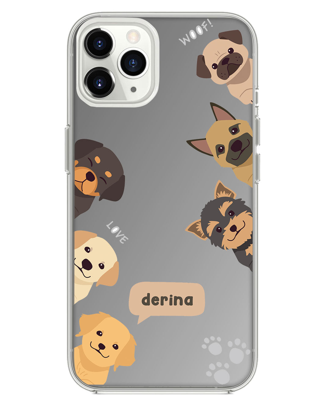 ที่จับกระจกสำหรับ iPhone - Ruff Family 1.0
