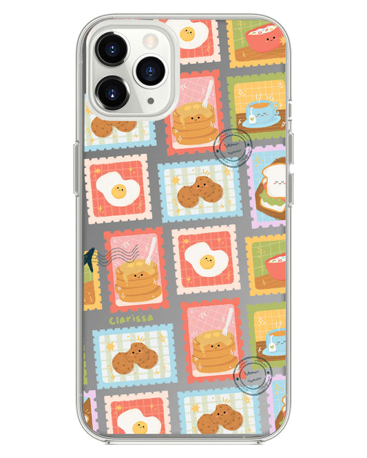 iPhone Mirror Grip - แสตมป์เมนูอาหารเช้า