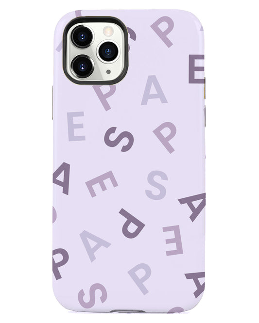 iPhone Rearguard Defender - โมโนแกรม Aespa