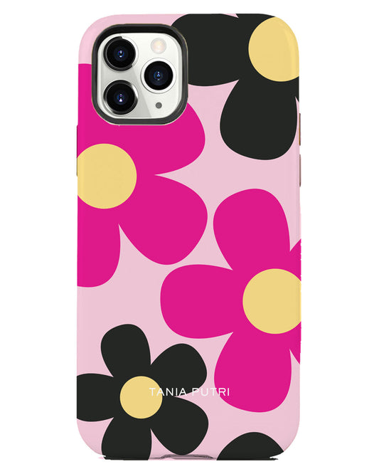 iPhone Rearguard Defender - สีชมพูเดซี่ร้อน