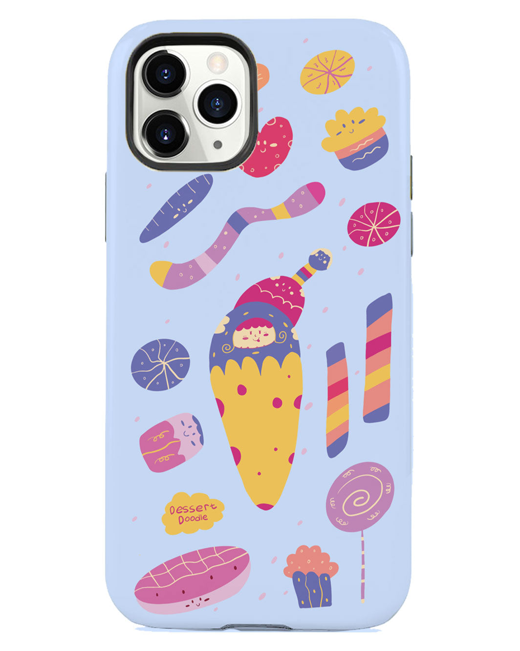 iPhone Rearguard Defender - ขนมหวาน Doodle