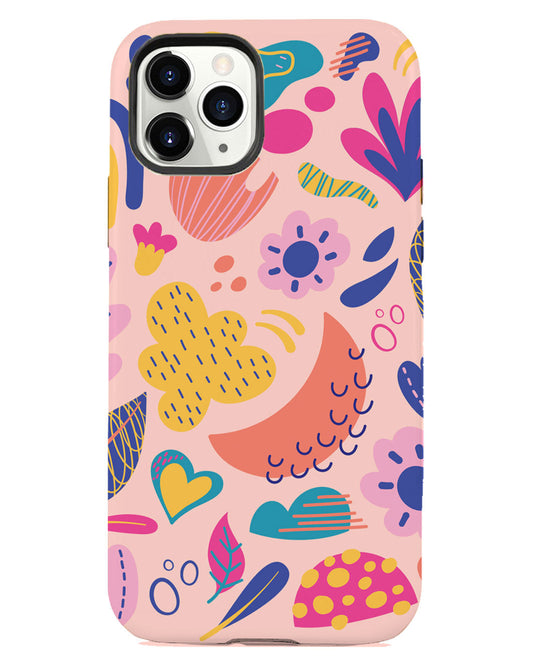 iPhone Rearguard Defender - ลายดอกไม้