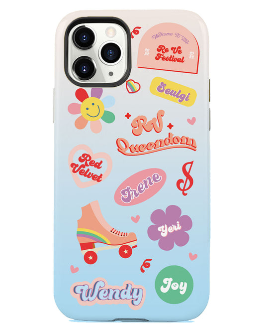 สติ๊กเกอร์ iPhone Rearguard Defender - Red Velvet