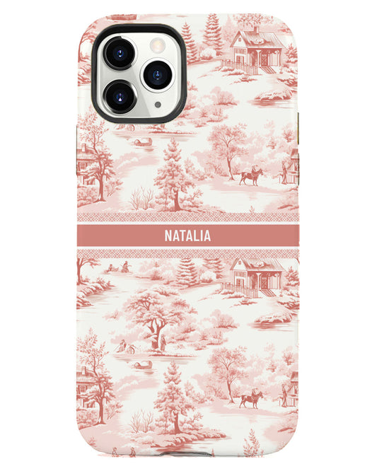 iPhone Rearguard Defender - ผ้า Toile du Juoy Country Side