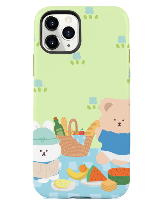 iPhone Rearguard Defender - สี Picnic Bear Blue