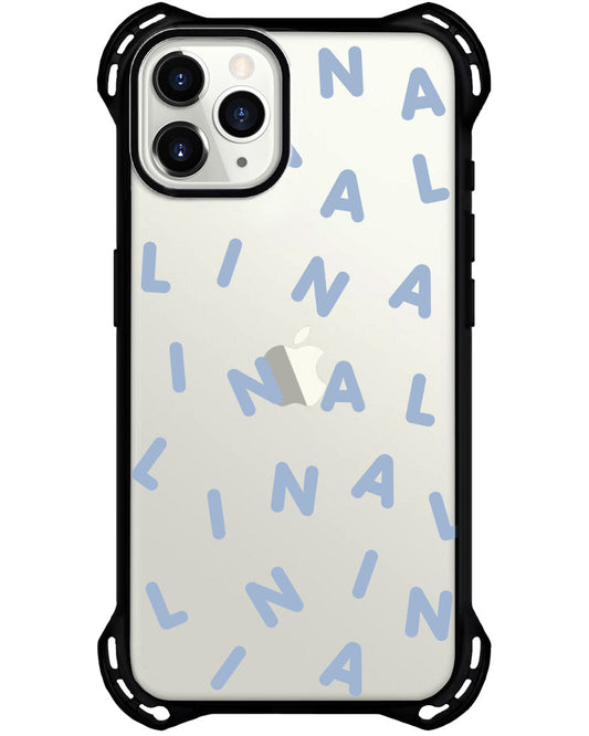 iPhone Rearguard Ultimate - CUSTOM MONOGRAM 2.0 สีน้ำเงิน