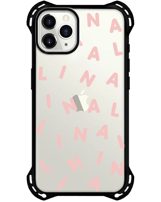 iPhone Rearguard Ultimate - CUSTOM MONOGRAM 2.0 สีชมพู