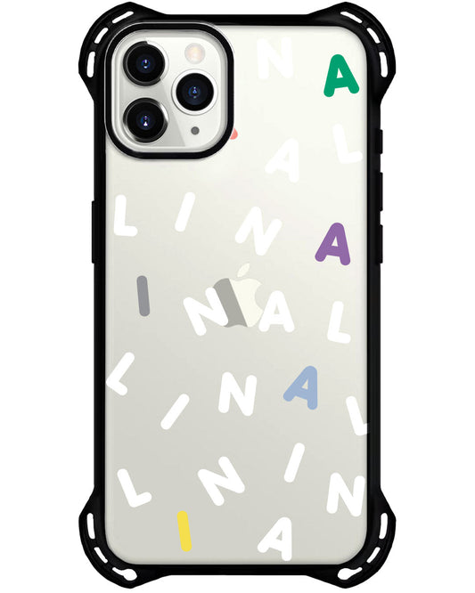 iPhone Rearguard Ultimate - CUSTOM MONOGRAM 2.0 สีขาว