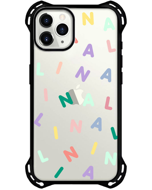 iPhone Rearguard Ultimate - เคสลายโมโนแกรม 2.0 สีรุ้ง