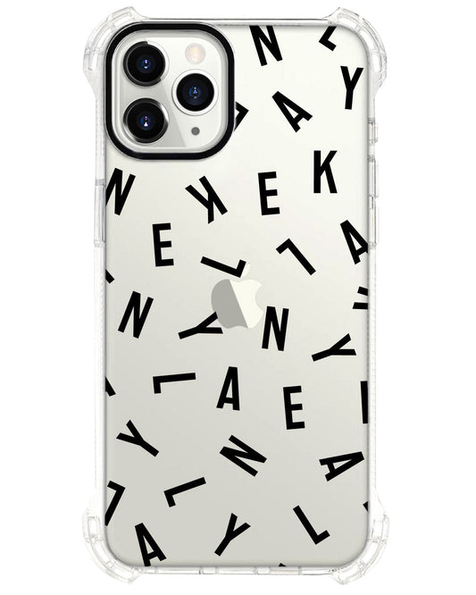 iPhone Rearguard Ultimate - โมโนแกรมสั่งทำพิเศษ 1.0 สีดำ