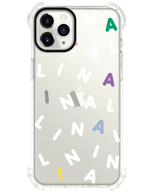 iPhone Rearguard Ultimate - CUSTOM MONOGRAM 2.0 สีขาว