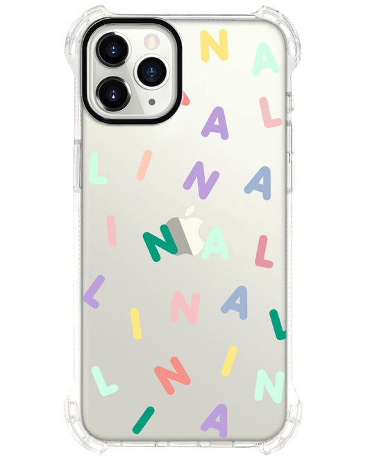 iPhone Rearguard Ultimate - เคสลายโมโนแกรม 2.0 สีรุ้ง