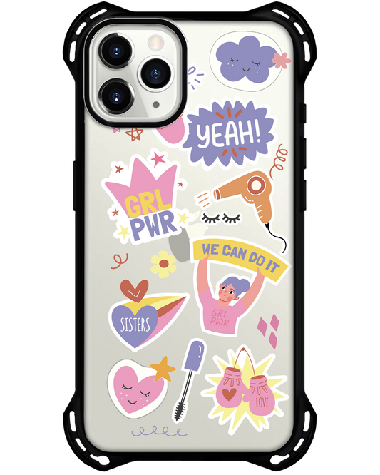 สติ๊กเกอร์แพ็ค Girl Power สำหรับ iPhone Rearguard Ultimate