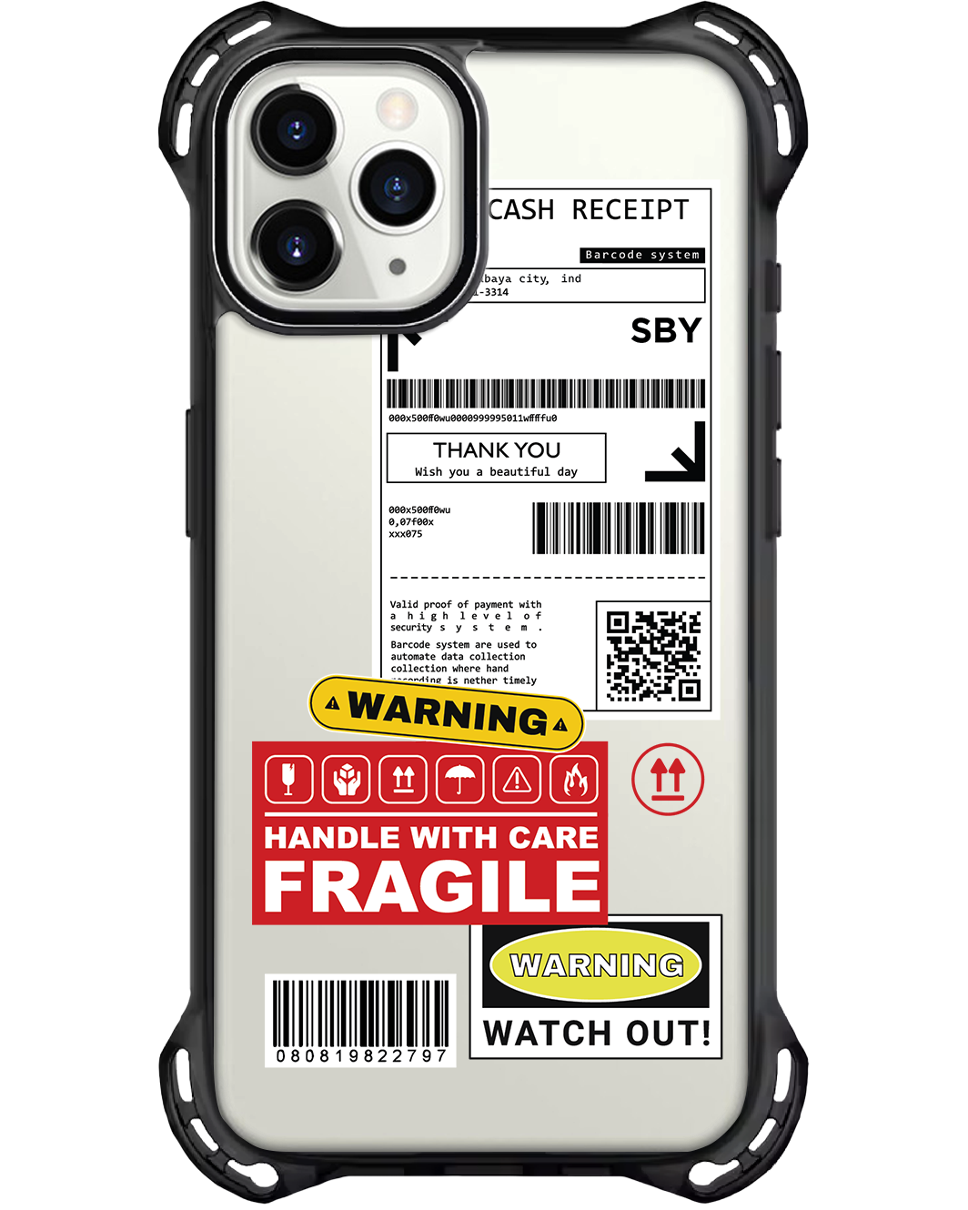 iPhone Rearguard Ultimate - ฉลากการจัดส่ง