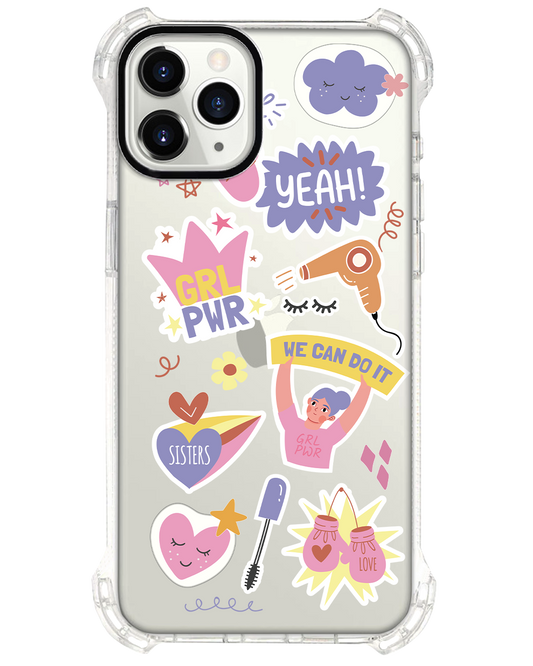 สติ๊กเกอร์แพ็ค Girl Power สำหรับ iPhone Rearguard Ultimate