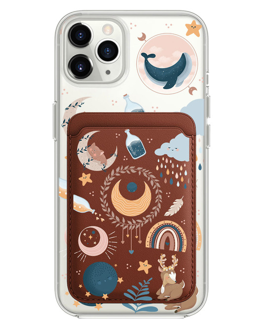 เคส iPhone แบบกระเป๋าสตางค์แม่เหล็ก - โบโฮ