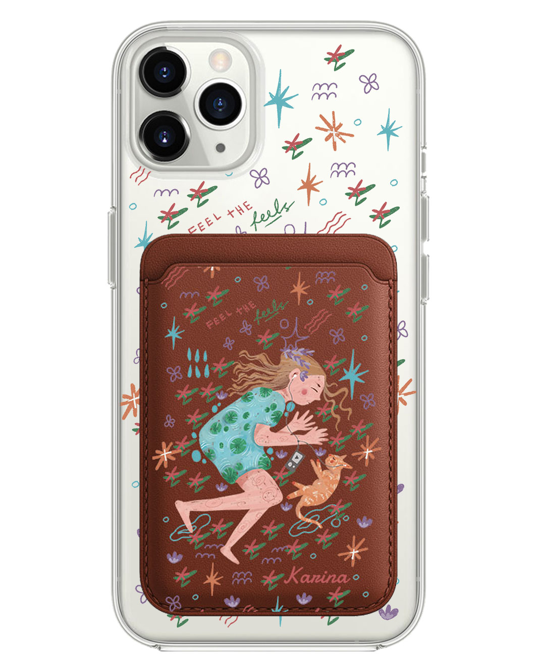 เคส iPhone แบบแม่เหล็ก - Feel the Feels