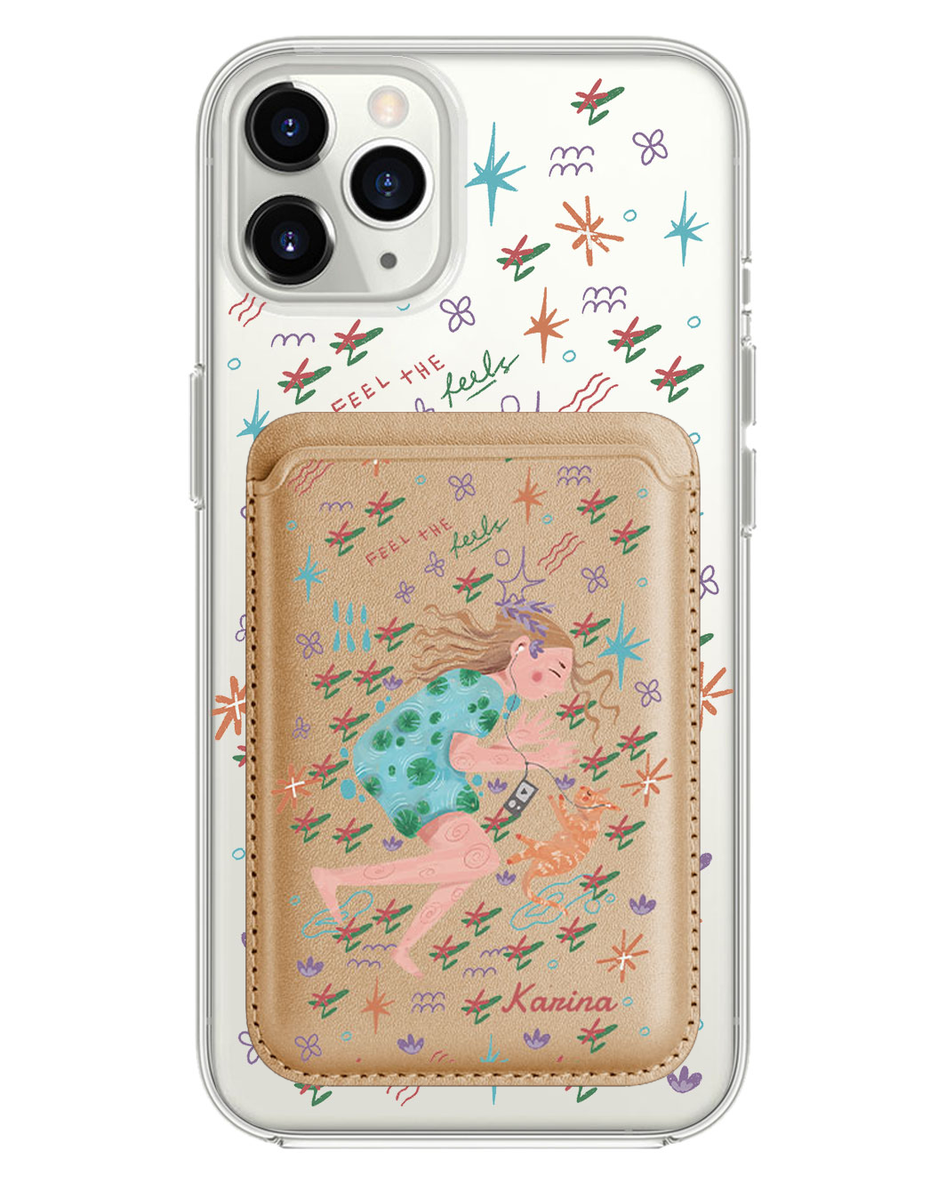 เคส iPhone แบบแม่เหล็ก - Feel the Feels