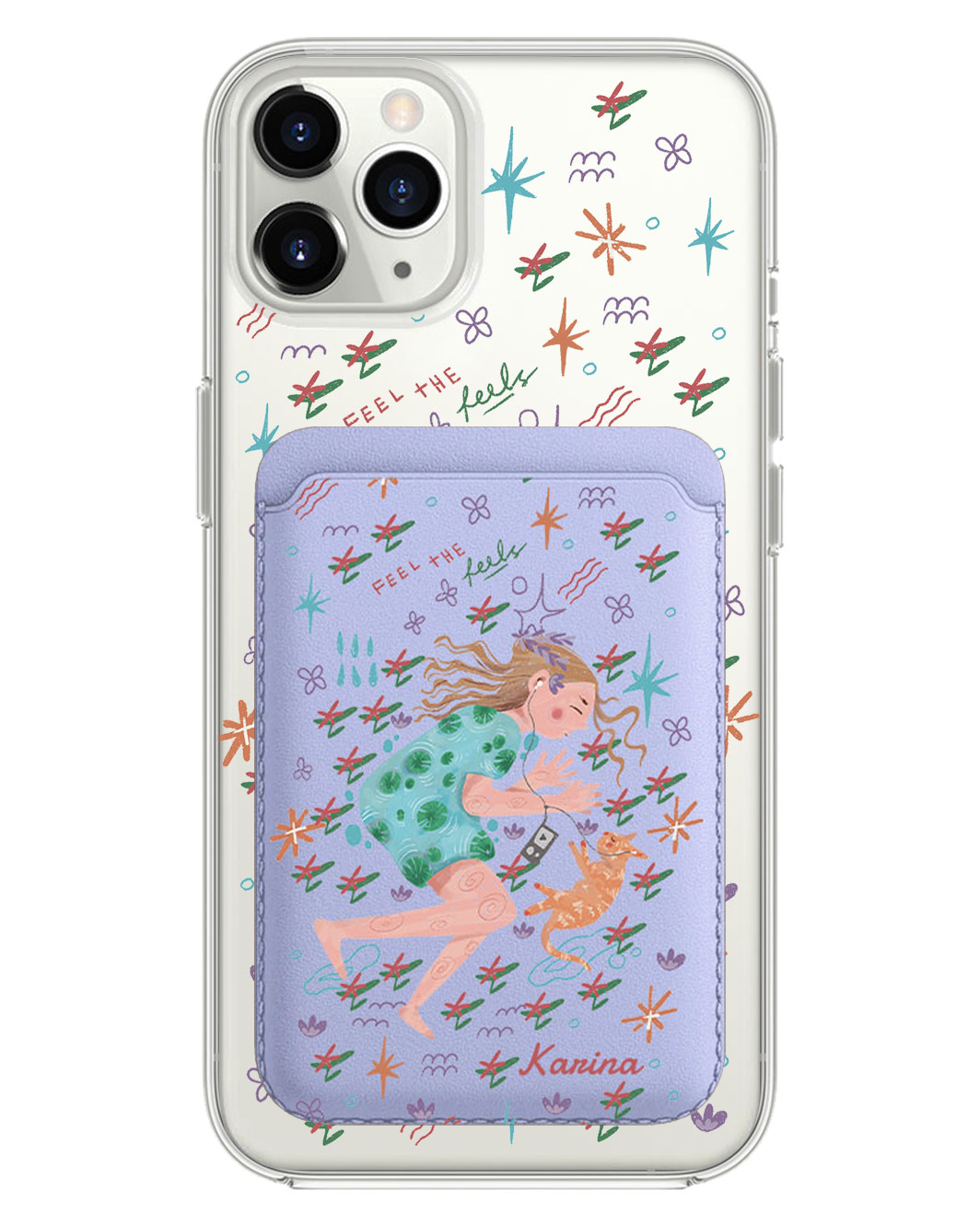 เคส iPhone แบบแม่เหล็ก - Feel the Feels