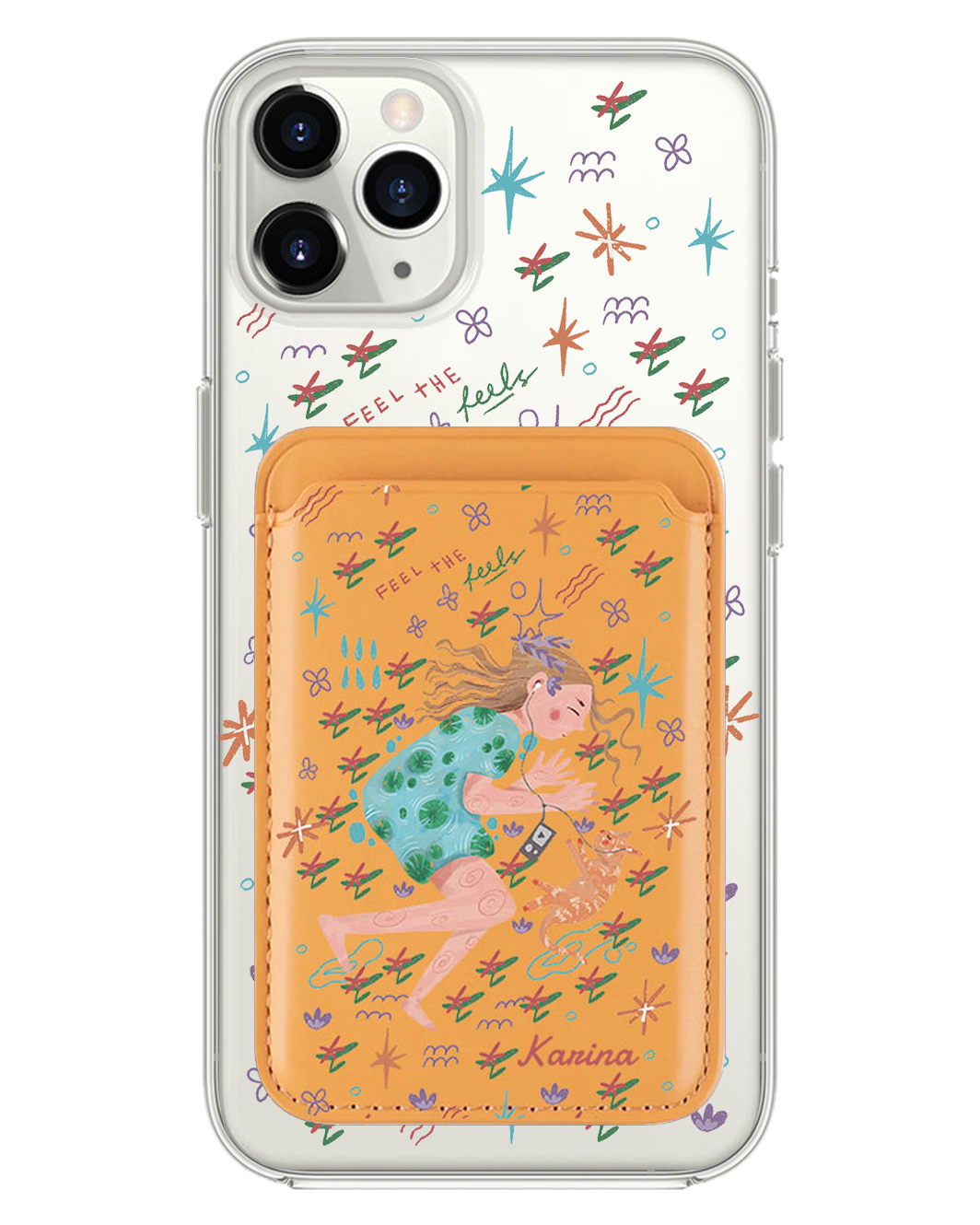 เคส iPhone แบบแม่เหล็ก - Feel the Feels