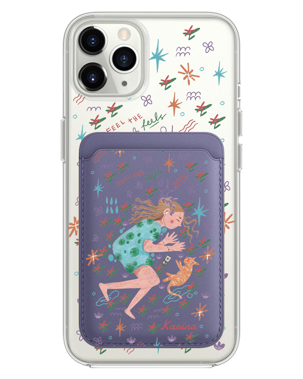 เคส iPhone แบบแม่เหล็ก - Feel the Feels