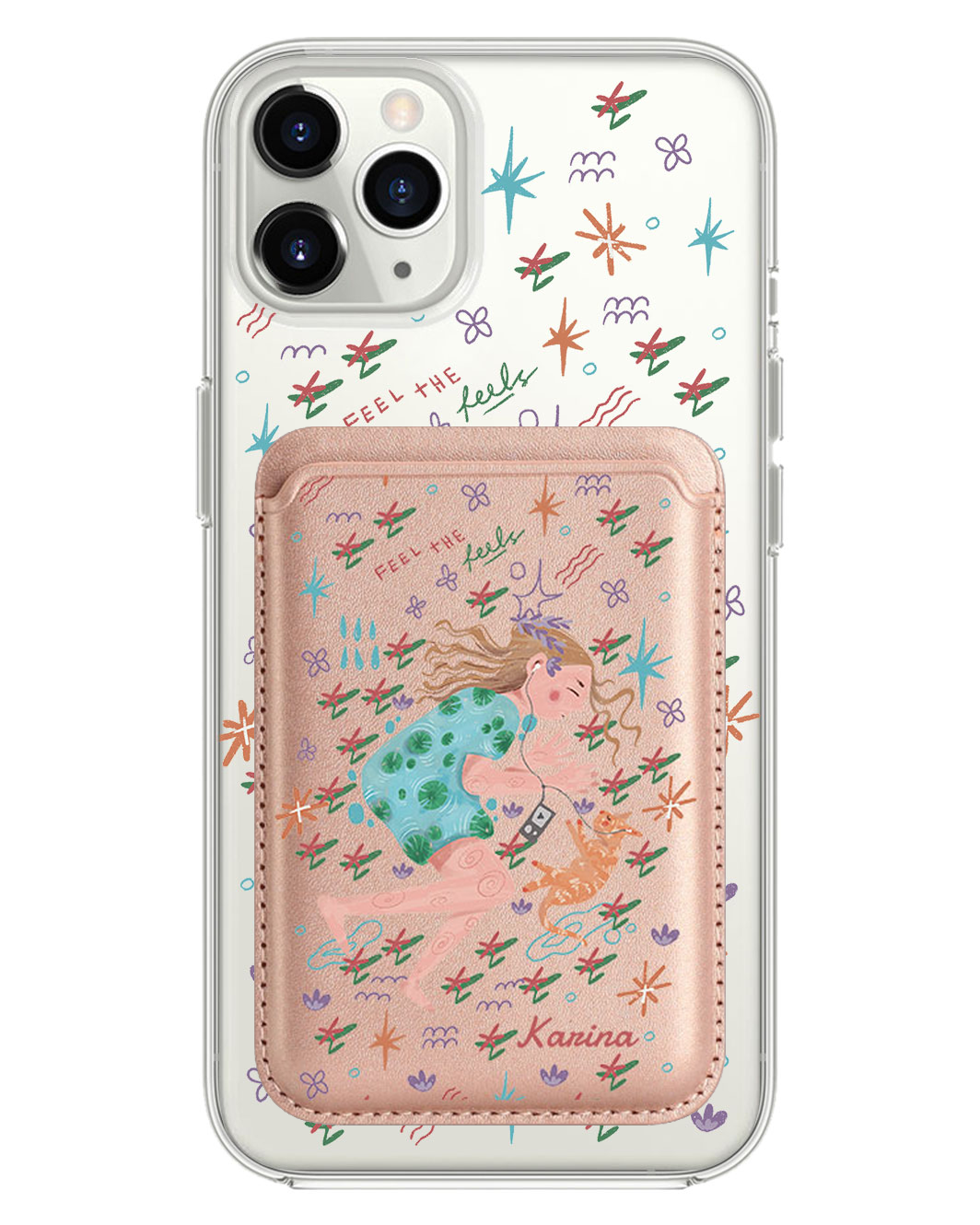 เคส iPhone แบบแม่เหล็ก - Feel the Feels