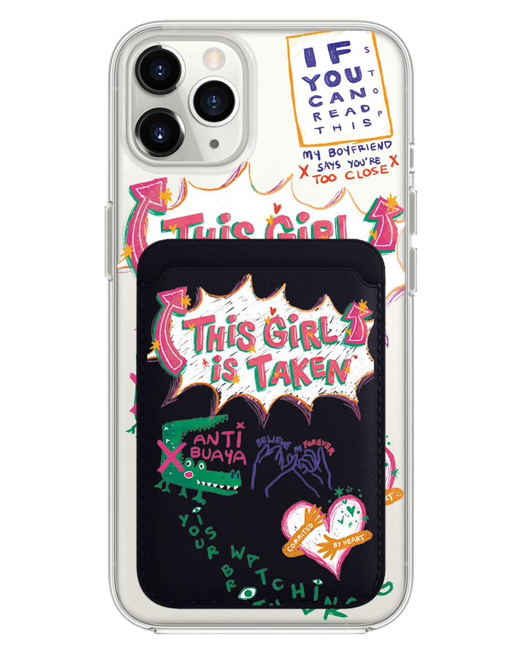 เคส iPhone แบบแม่เหล็ก - Pelakor Proof (สำหรับเธอ)