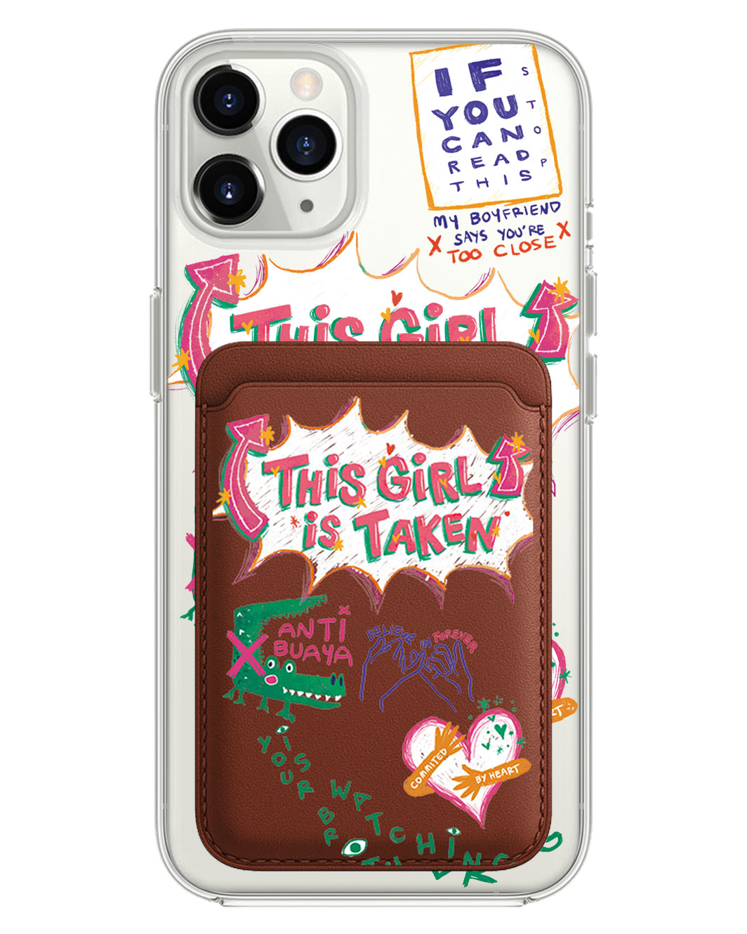 เคส iPhone แบบแม่เหล็ก - Pelakor Proof (สำหรับเธอ)