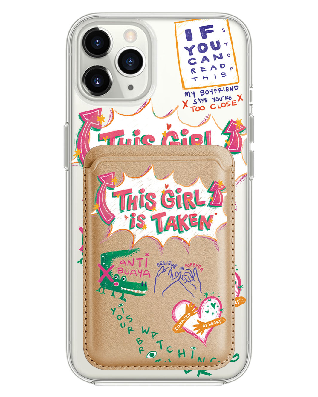 เคส iPhone แบบแม่เหล็ก - Pelakor Proof (สำหรับเธอ)