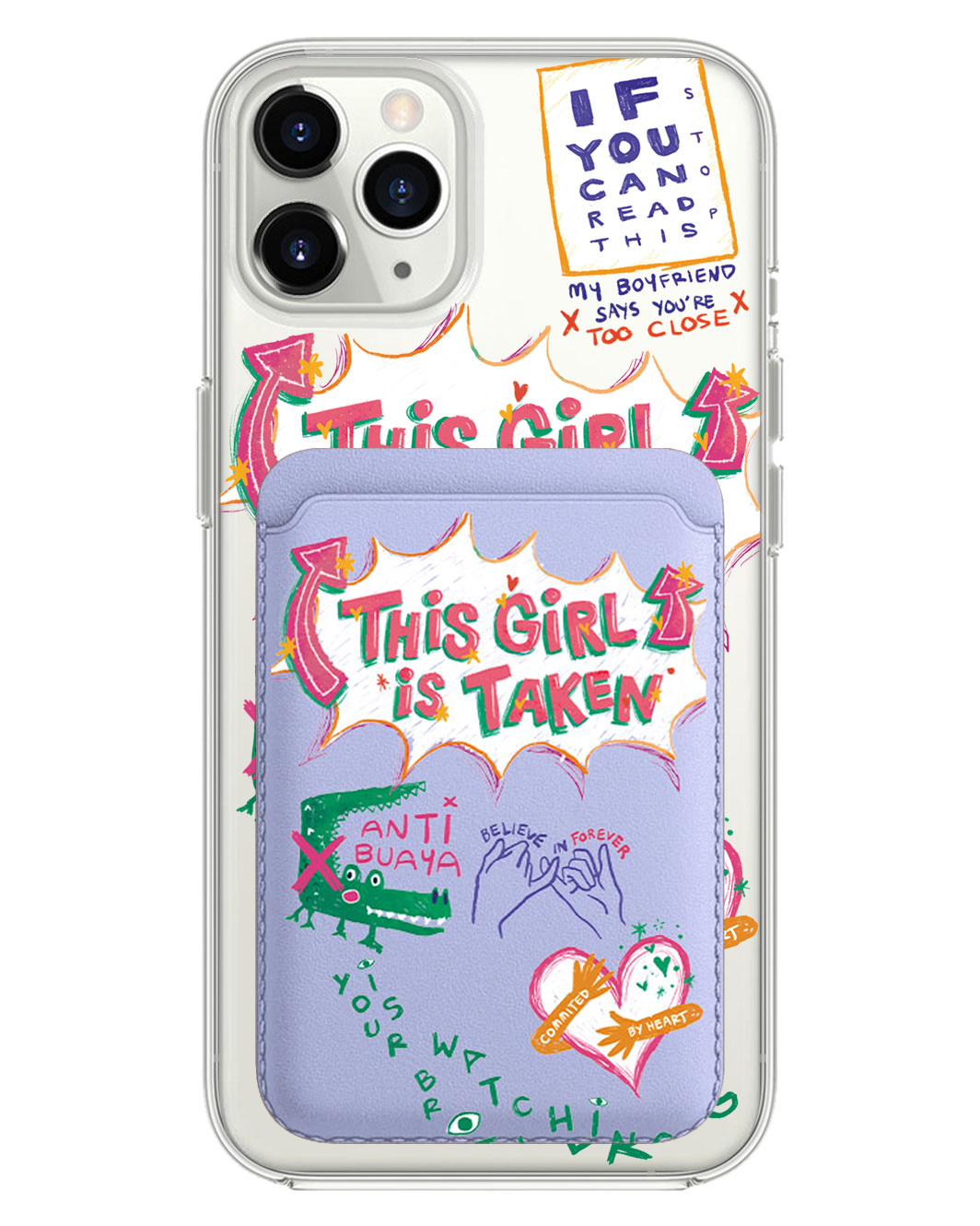 เคส iPhone แบบแม่เหล็ก - Pelakor Proof (สำหรับเธอ)