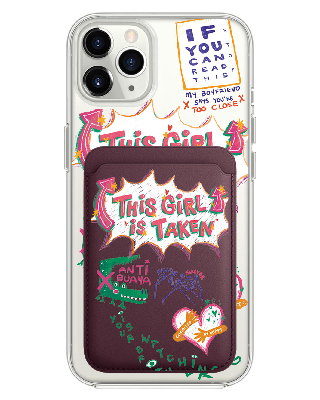 เคส iPhone แบบแม่เหล็ก - Pelakor Proof (สำหรับเธอ)