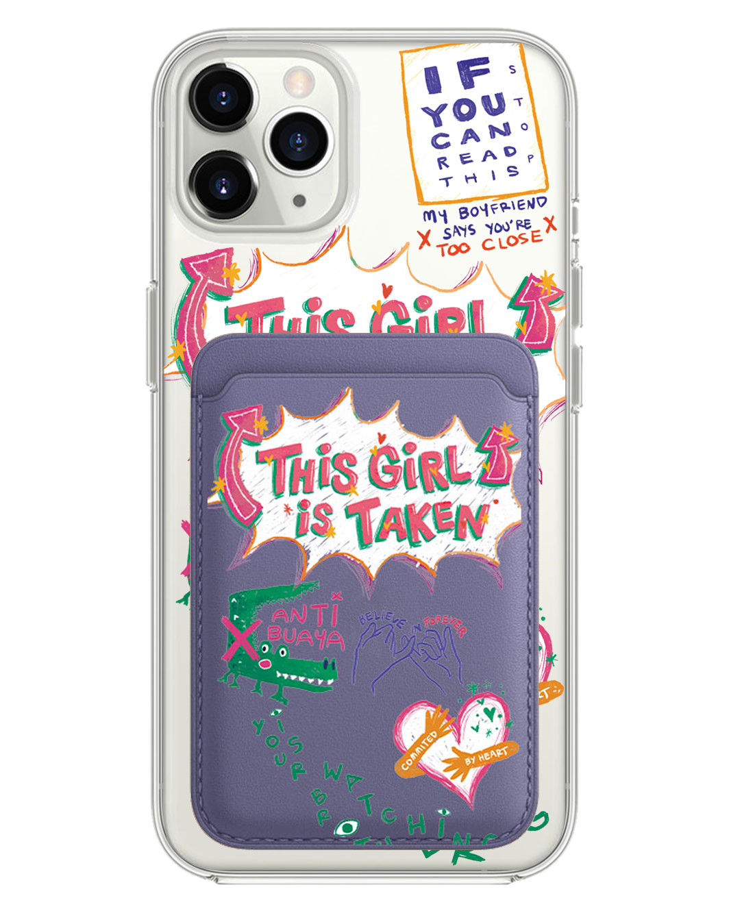 เคส iPhone แบบแม่เหล็ก - Pelakor Proof (สำหรับเธอ)