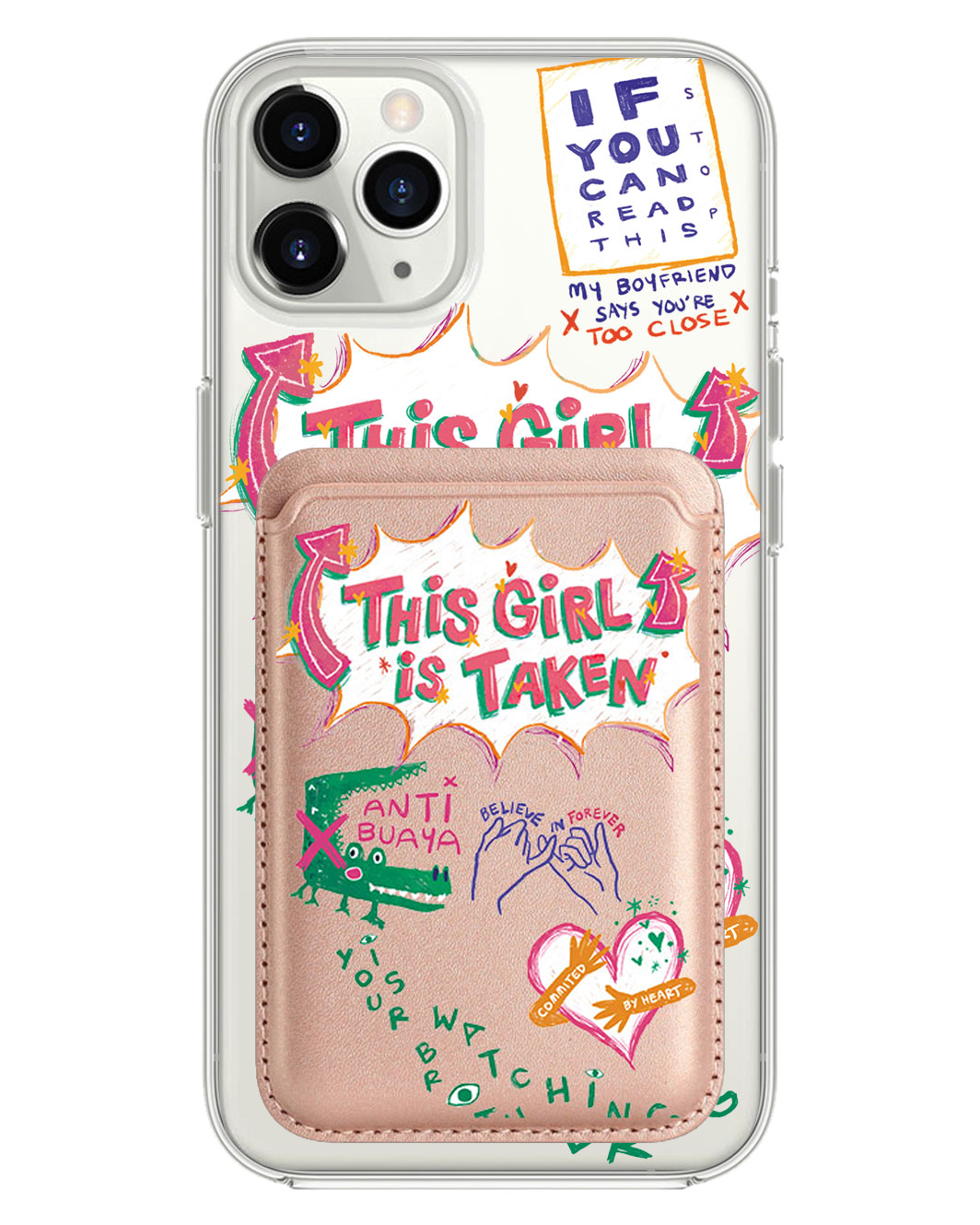 เคส iPhone แบบแม่เหล็ก - Pelakor Proof (สำหรับเธอ)