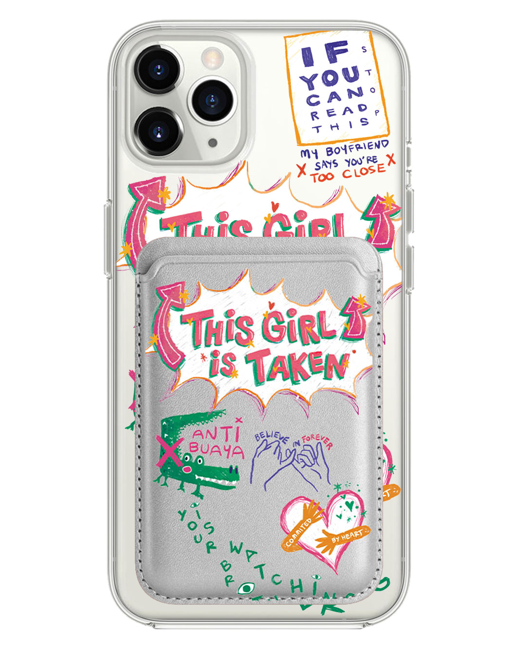เคส iPhone แบบแม่เหล็ก - Pelakor Proof (สำหรับเธอ)