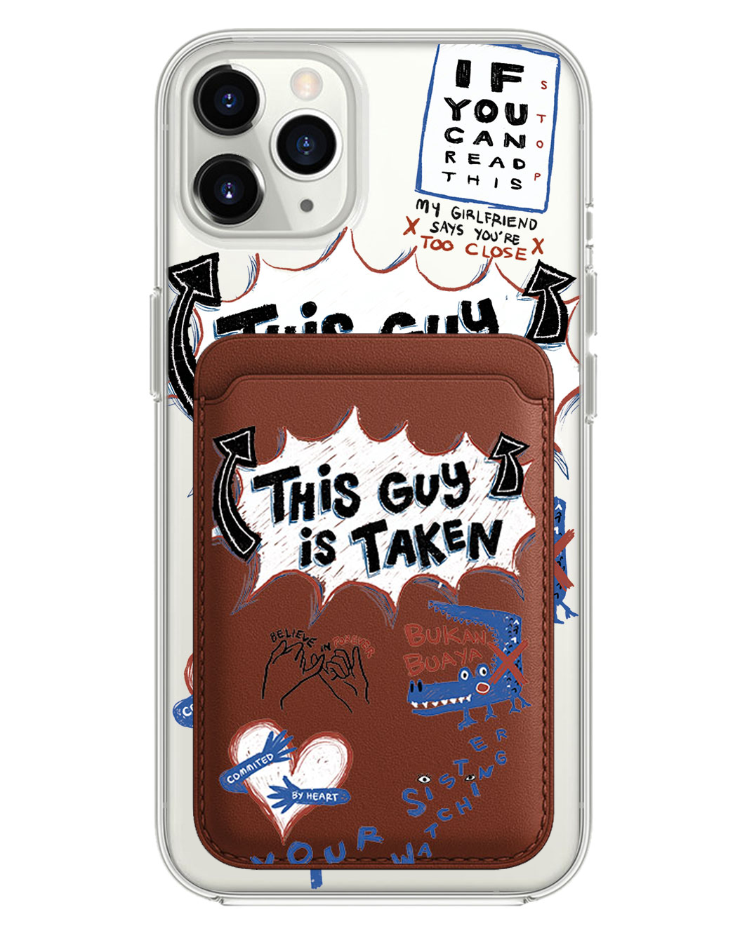 เคส iPhone แบบแม่เหล็ก - Pelakor Proof (สำหรับผู้ชาย)
