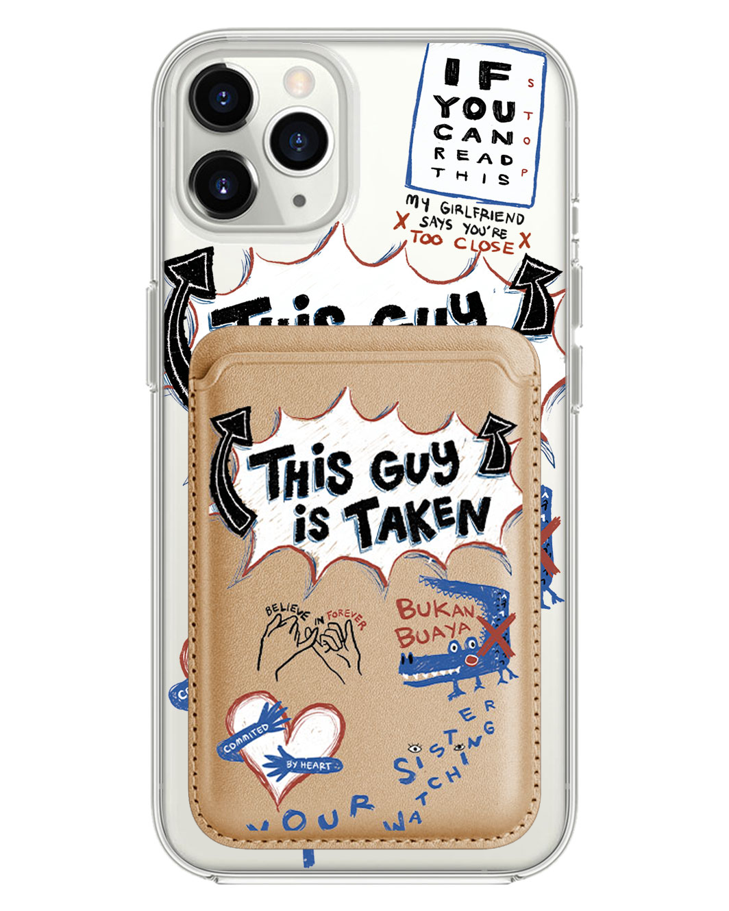 เคส iPhone แบบแม่เหล็ก - Pelakor Proof (สำหรับผู้ชาย)