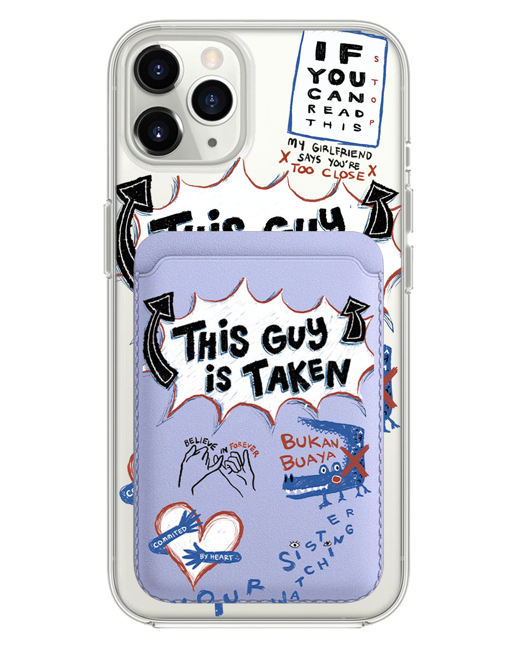 เคส iPhone แบบแม่เหล็ก - Pelakor Proof (สำหรับผู้ชาย)