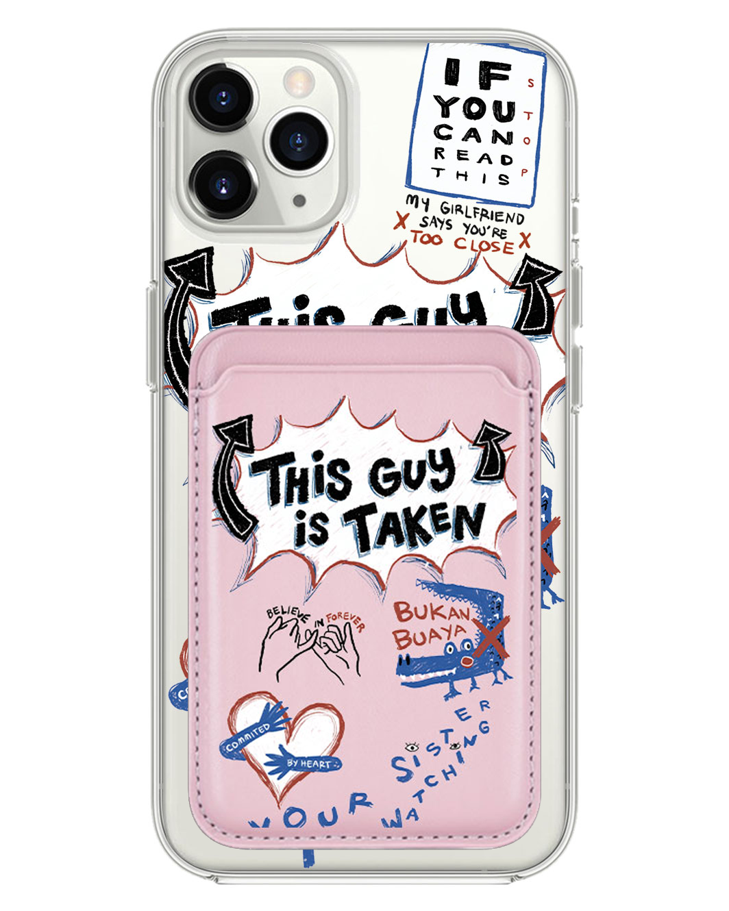 เคส iPhone แบบแม่เหล็ก - Pelakor Proof (สำหรับผู้ชาย)