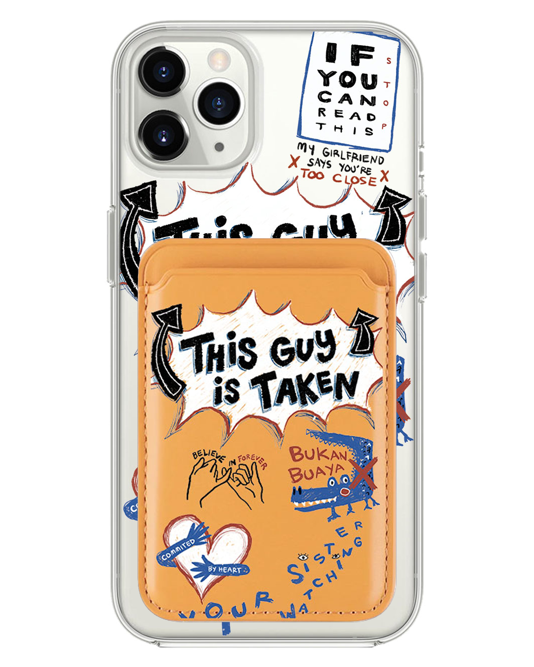 เคส iPhone แบบแม่เหล็ก - Pelakor Proof (สำหรับผู้ชาย)