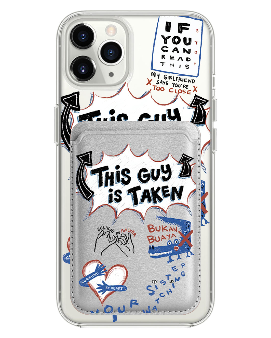เคส iPhone แบบแม่เหล็ก - Pelakor Proof (สำหรับผู้ชาย)