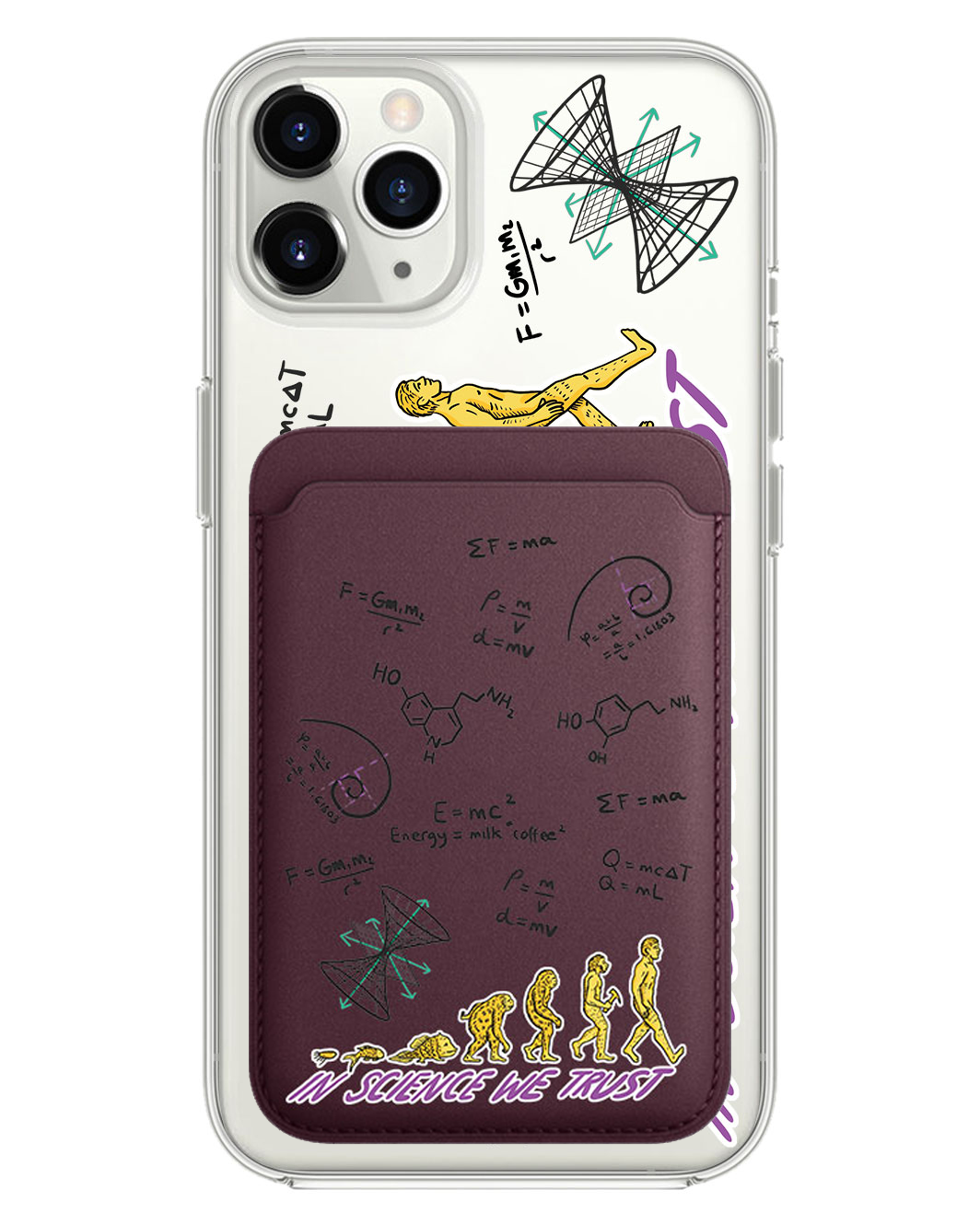 เคส iPhone แบบแม่เหล็ก - Science 1.0