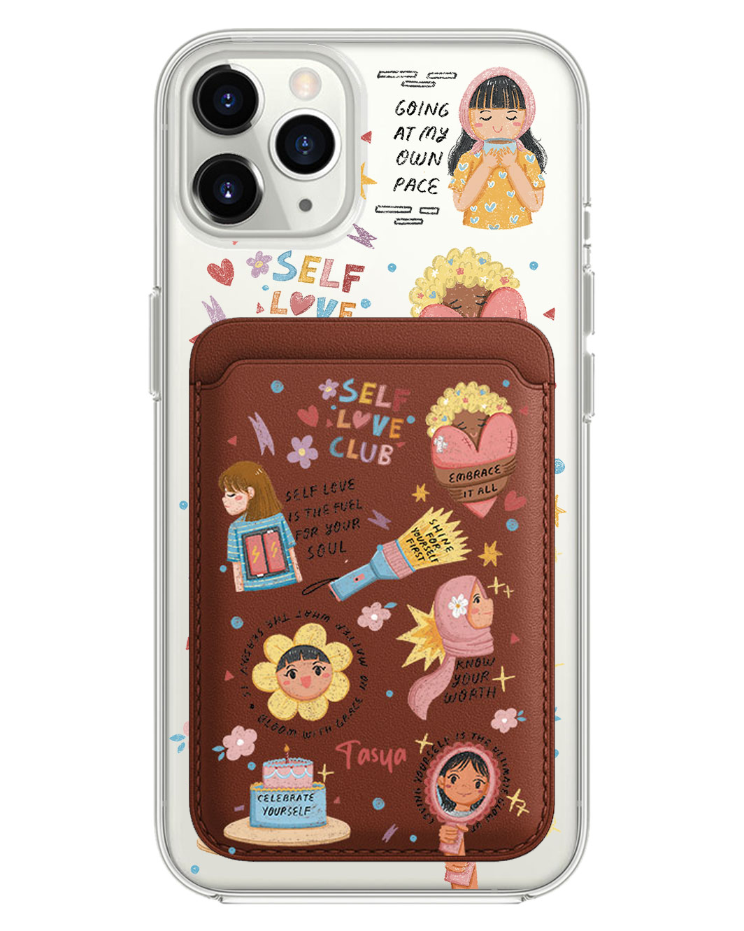 เคส iPhone แบบแม่เหล็ก - Self Love Club